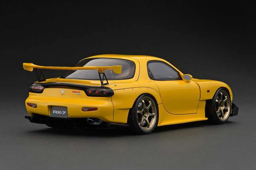 Amazon | IG 1/18 Mazda RX-7 FD3S Yellow Engine